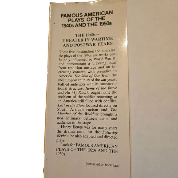 Vintage Famous American Plays Of The 1940's And 1950's By Gordon Davidson - Picture 4 of 10